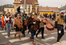 Masopust ve Vizovicích: Smrťák vyháněl zimu, ta si ale dala načas