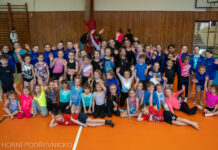 Pět desítek dětí soutěžilo ve Vizovicích v gymnastickém čtyřboji